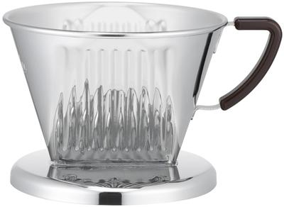 Kalita Kaffeetropfer aus Edelstahl für 2 bis 4 Personen SS102, hergestellt in Japan, Tropfgerät für 2 4, 2 4, Kaffee, Hochzeit, 60. Jahrestag, Respekt für die Alten