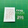 9-Style Metal Carbon Steel Letter & Number Knife Mold for DIY Cutting