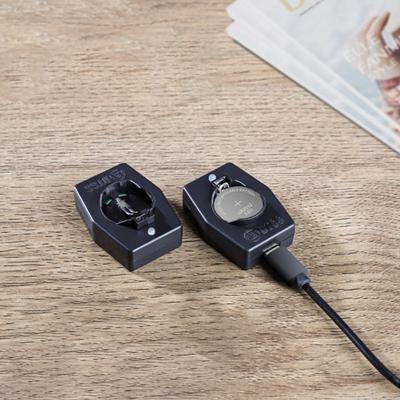 Button Battery Charger Door Open Reminder Charger Mini Button Battery Type-C Joint Mini Smart Usb Charger