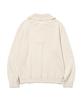 KNITTED Cotton Button Collar Knit Oatmeal