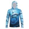 Herren Kapuzen-UPF-Sonnenschutzkleidung Leichte Schnelltrocknende Outdoor-Jacke Windbreaker zum Angeln Wandern