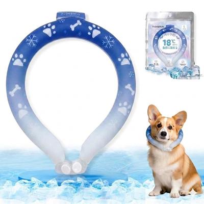 Hunde Kühlung Haustier Nackenkühler Gefrierend Sofortkühlung Knopf Kühlung Leichtkühlung Gefrierend für Hund Basis Haustier Hitze Sommer Klein bis Mittel