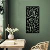 Schmiedeeisen Blattdekor Innen Außen Wandkunst für Wohnzimmer Schlafzimmer Flur