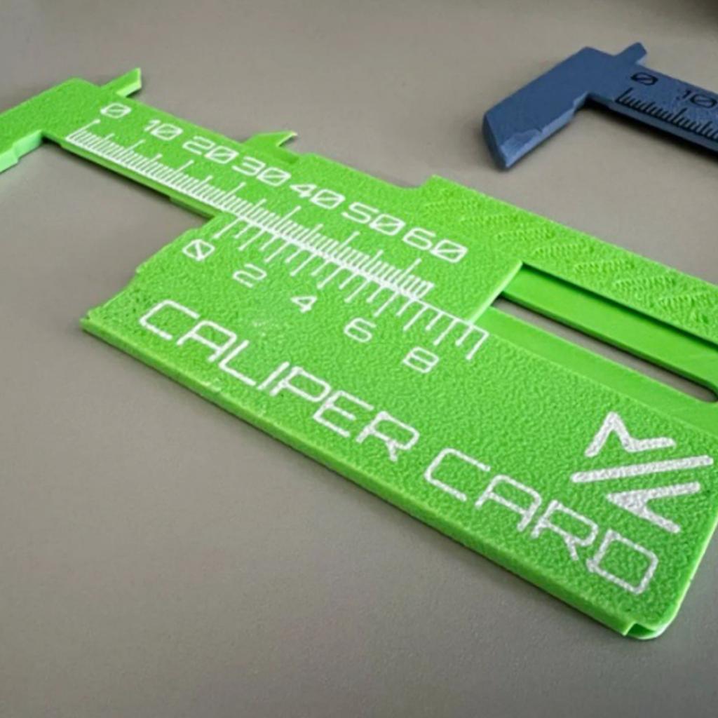 Precision Vernier Caliper For DIY Projects 0.1mm Accuracy Lightweight PLA Material Portable Measuring Tool For Crafts Woodworking Electronics