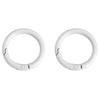 2/5/10Pcs Alloy Spray Painted Open Ring Spring Buckle Clasps For Key Bag Accessories