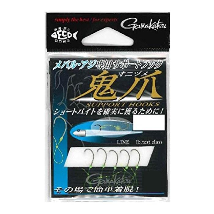 Gamakatsu Assist Hook Support Hook Onizume L 5pcs 67804 Brown
