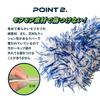 Pikastick Car Wash Car Wash Wheel Brush Sponge, Brush, (Blue)