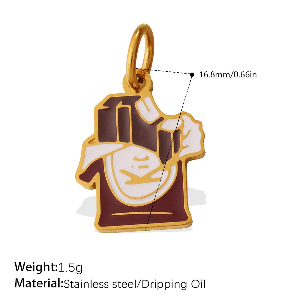 Adorable DIY Food Charm Set: French Fries & Cola Pendants for Women