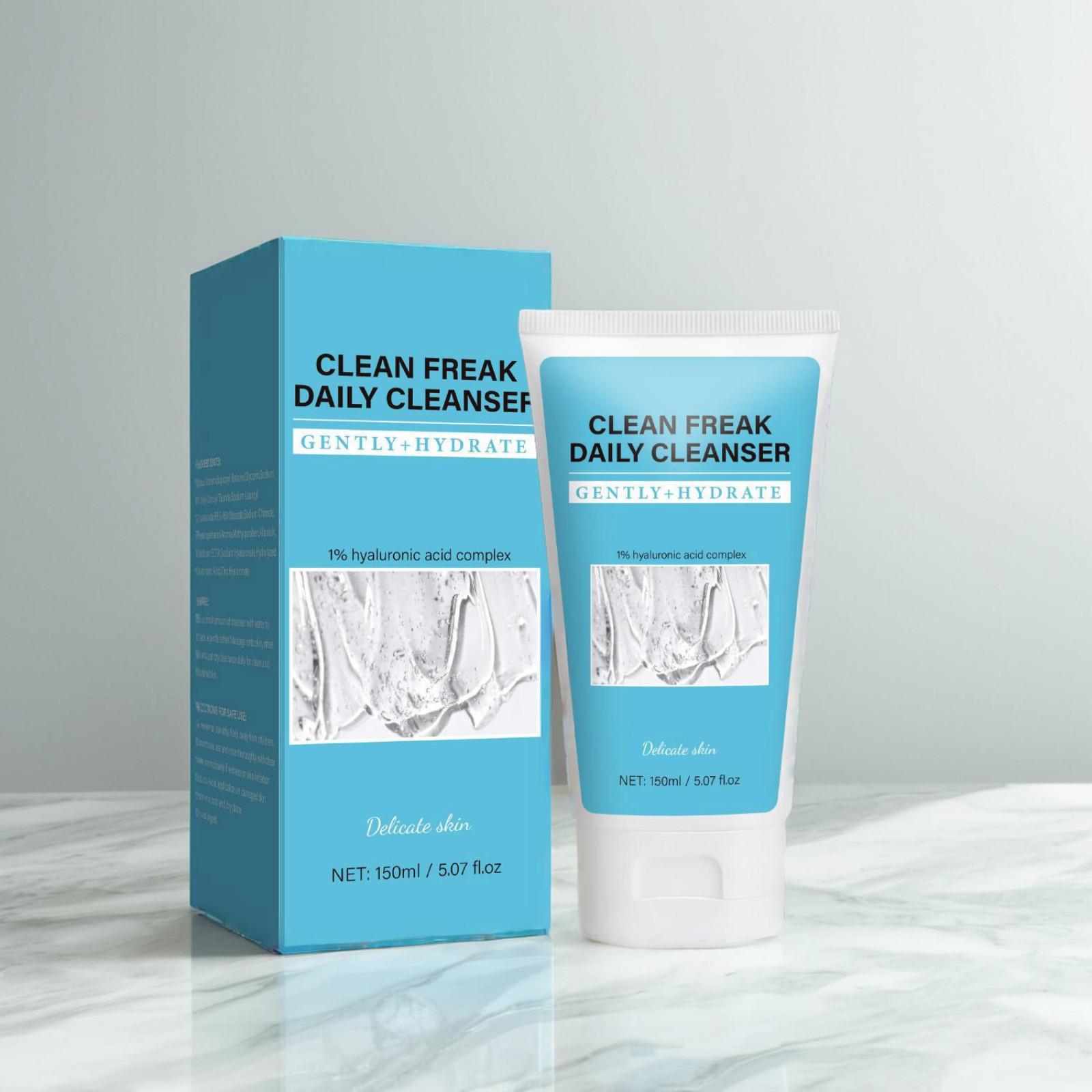 Cleansing And Revitalizing Daily Facial Cleanser  Facial Moisturizing And Cleansing Massage Cream  Hydrating And Softening Facial Care 150ml One Size