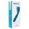 Bend-It Memory Foam Vibrator Blue