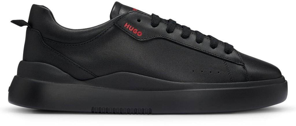 Кроссовки HUGO Sneaker Leder schwarz