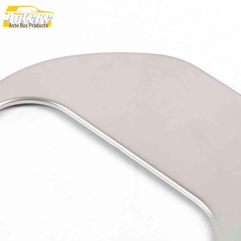 Dongfeng Fengguang S560 Gear Shift Panel Frame & Cup Holder Decoration - Stainless Steel Console Sticker