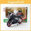 Model Motocykla Metalowy Z Napędem Inercyjnym Zabawka dla Dzieci Prezent