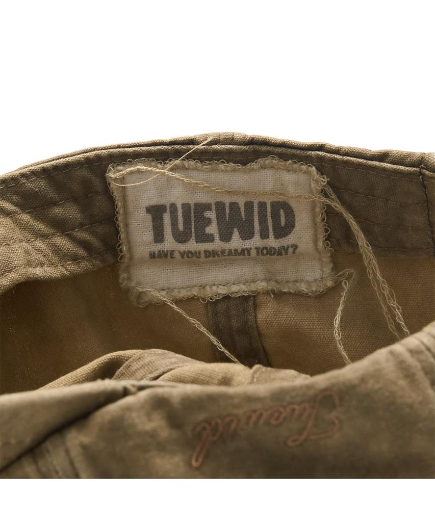 TUEWID Starfish Wrinkled Ball Cap In Caramel