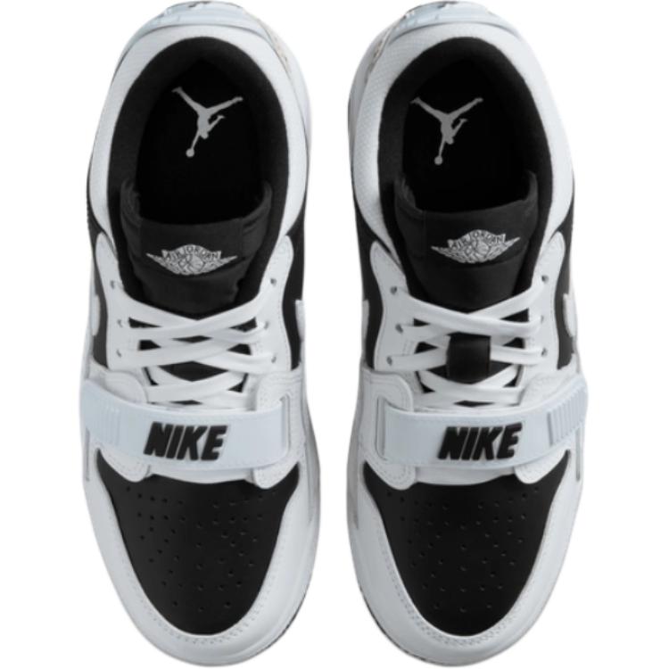 Jordan Legacy 312 Low Comfortable Soft Low Top Kids Basketball Shoes Unisex sneaker White Black CD9054-111