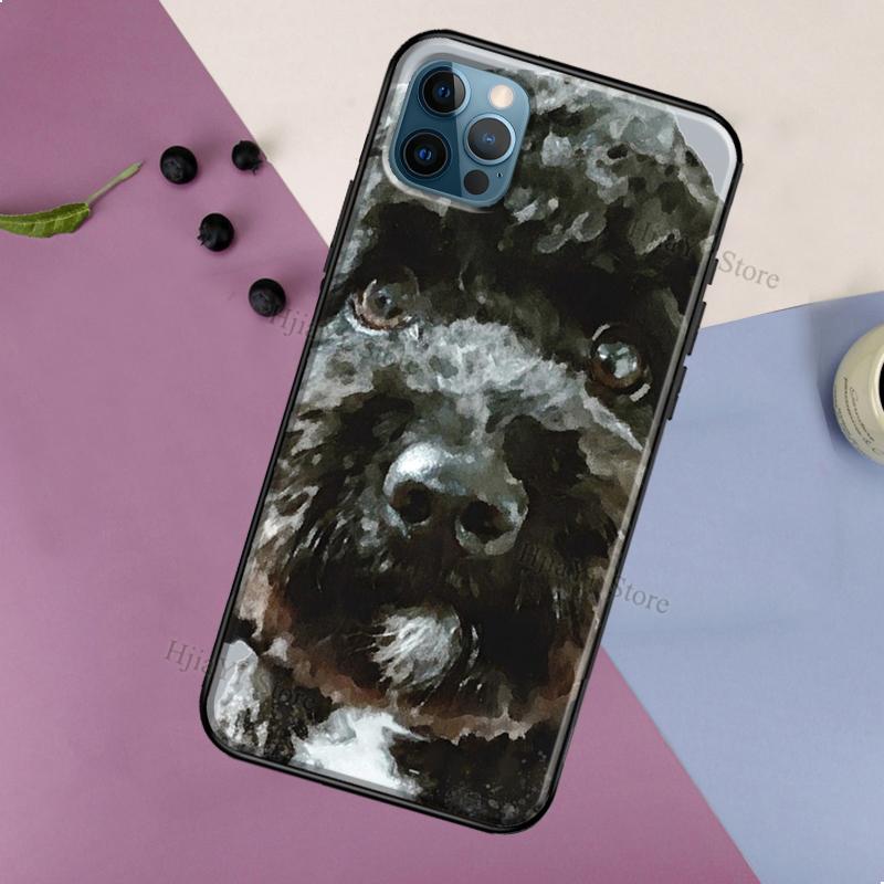 Brown Cockapoo Soft Case For iPhone 12 Pro Max 13 Mini 11 Pro Max X XR XS Max SE2 8 7 Plus Phone Cover