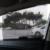 Retractable Car Side Window Sunshade Durable Mesh UV Protective Curtain Easy Install Sun Blocker for Daily Commute Camping