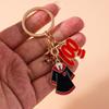 New Academic Dress Keychain Mortarboard Key Rings Pendants for Key Holder Handbag Decor DIY Graduation Ceremony Jewelry Gifts