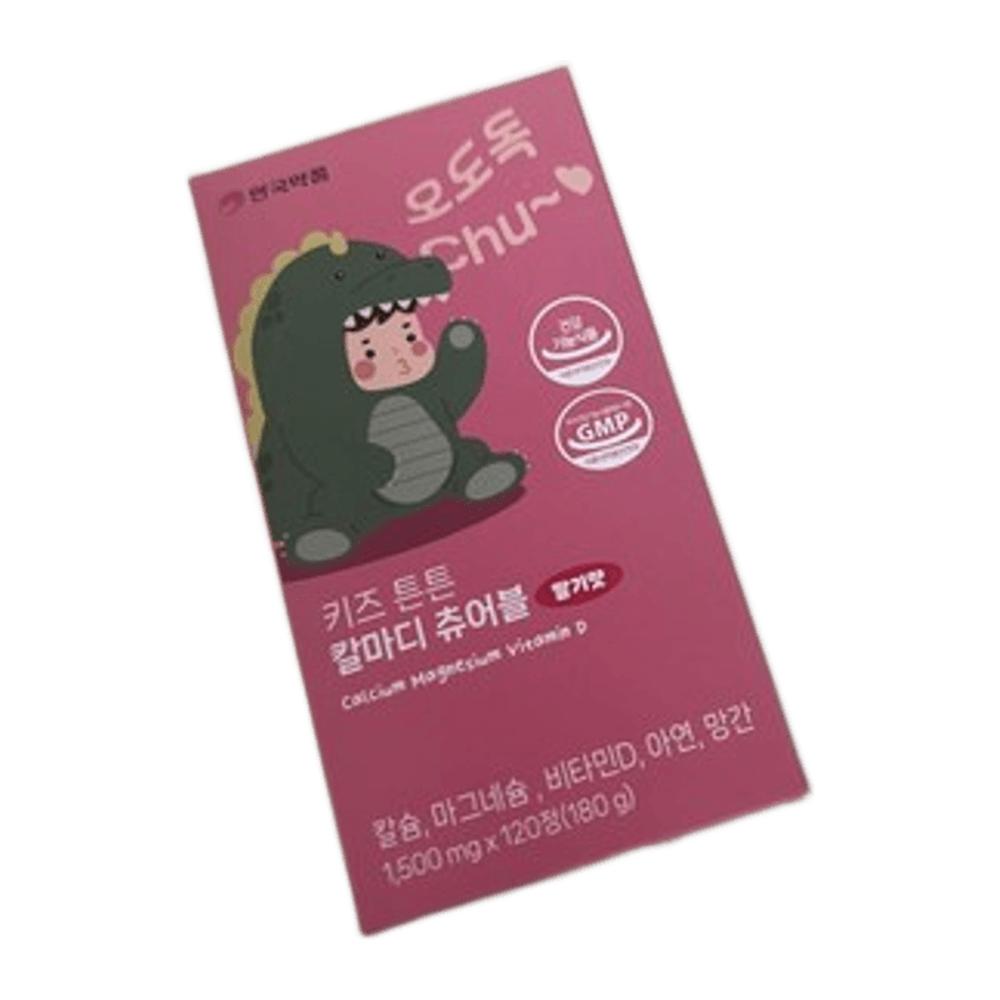 Anguk Pharmaceutical Kids Teunteun Calmadi Chewable 3 Pcs 120 Tablets