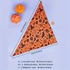 Halloween Dog Bandana, Pumpkin and Spider Web Bibs Triangle Pet Scarf, Multiple Sizes Soft & Adjustable Pet Bandanas Accessories