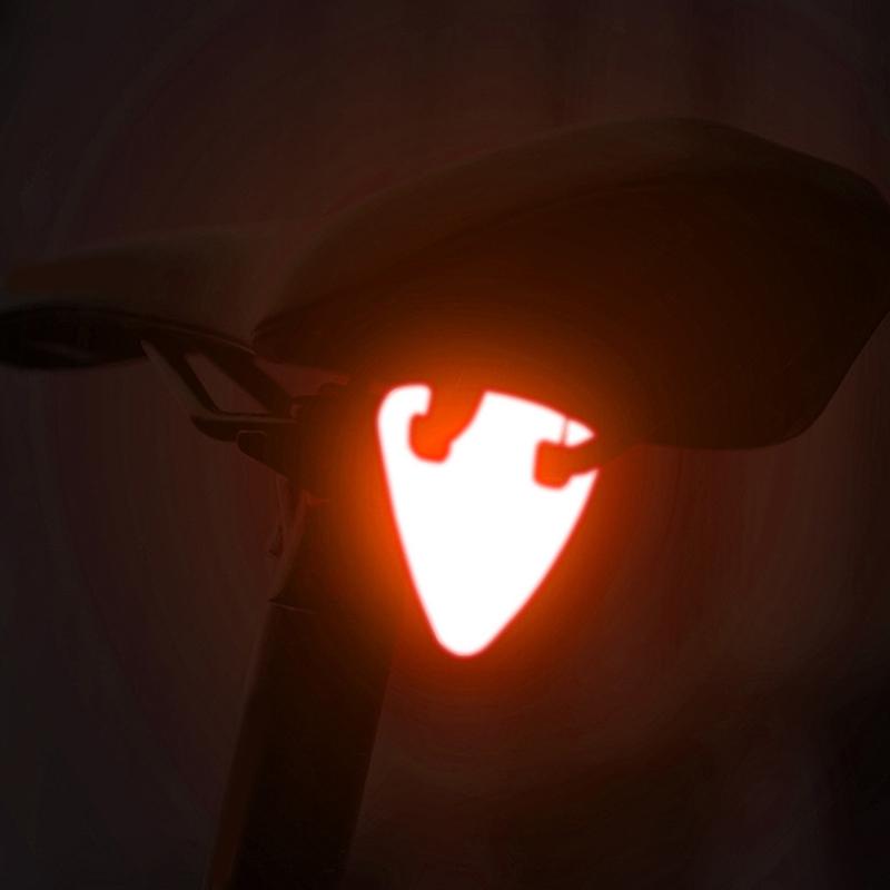 1PC Saftety Mark Bicycle Rim Frame Reflector Bicycle Reflective Stickers Secure Warning Strip Car Motorcyle Night