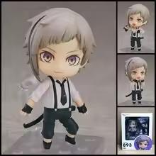 Nendoroid Bungo Stray Dogs Anime Figure Dazai Osamu Nakajima Atsushi Chuuya Nakahara Movable Model Doll Ornament Gift