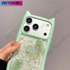Cute Cat Ears Butterfly Transparent Lanyard Case for iPhone 17e 16 15 14 13 12 Pro Max 17 Air 11 Large Window Soft Edges Cover