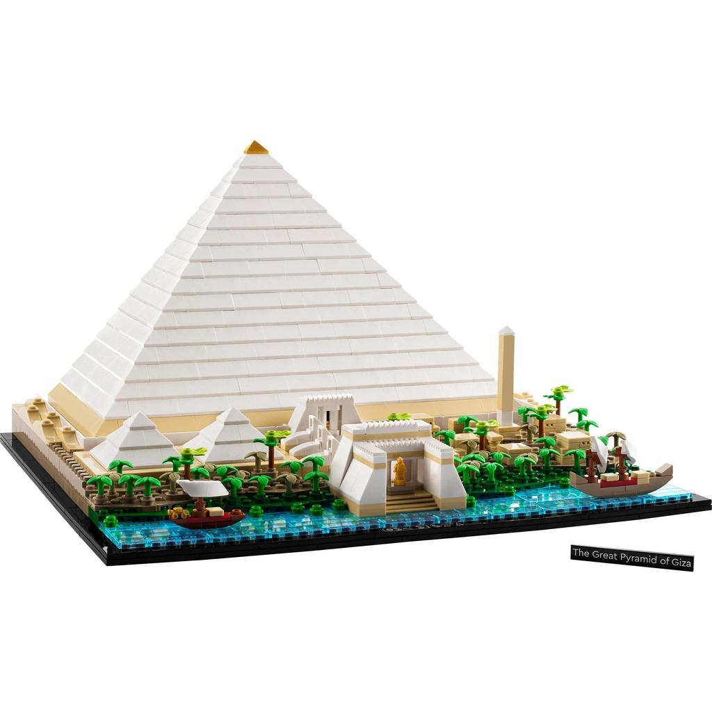 LEGO Architecture Great Pyramid of Giza Toy Birthday Present Block Mother's Day Father's Day Men Women Interior Stylish Mother Father 21058