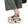 Mary Jane women's shoes summer new little white shoes cloud puff shoes flat casual single shoes