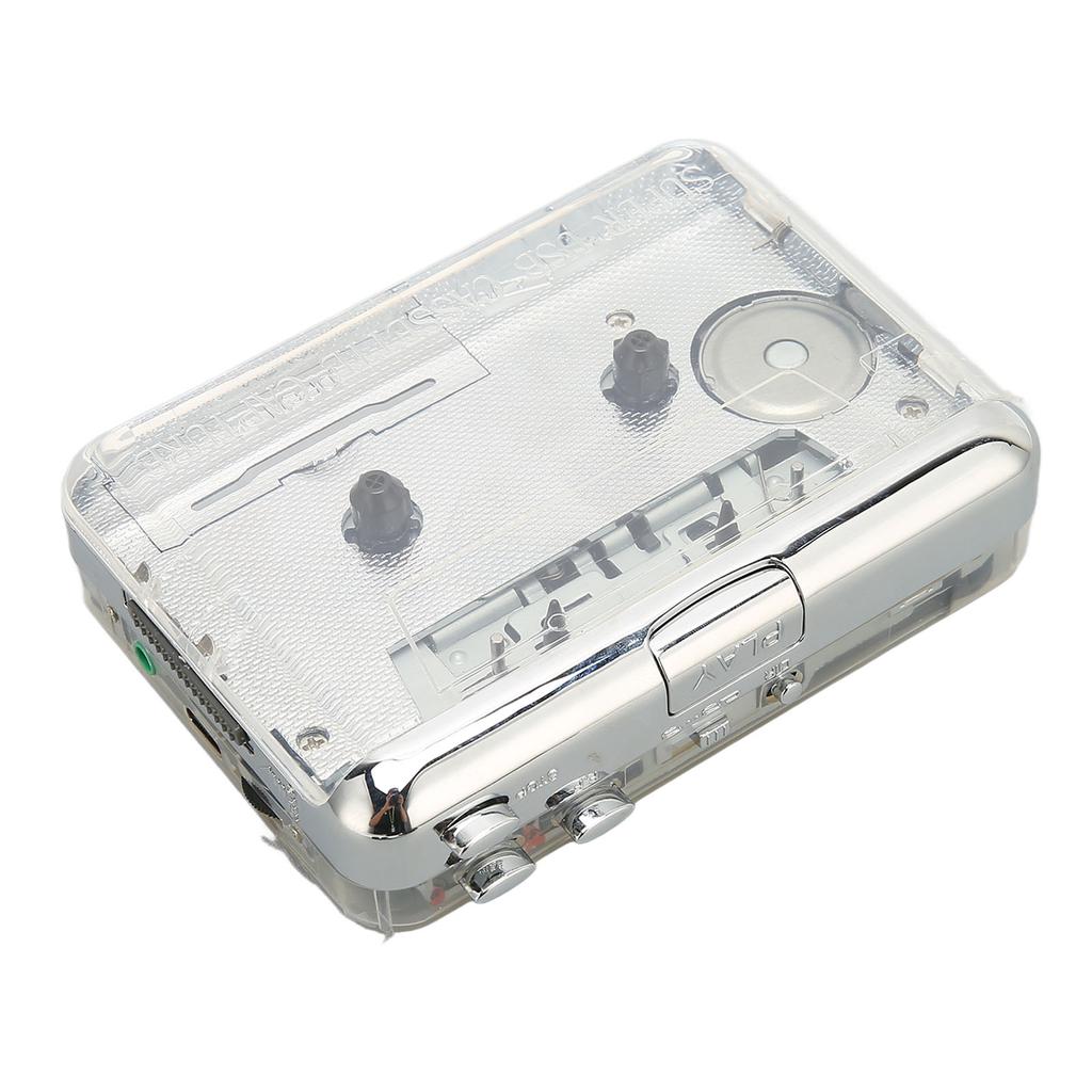 Portable Cassette Player Multifunction Clear Stereo Sound FM Radio Cassette Player with 3.5mm