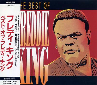 CD FREDDIE KING - The Best of Freddie King  PSCW1028 Shelter Recordi 1990 Japan ObiBlues Used