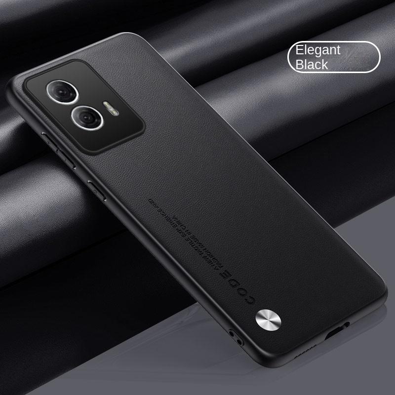 For Motorola Edge 50 Fusion Case Soft Vegan Leather Grain Slim Protective Back Cover Case For Motorola Edge 50fusion Phone Shell