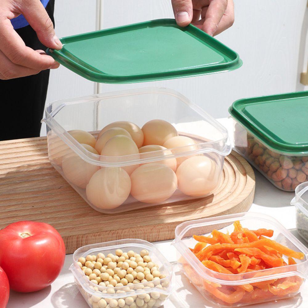 17Pcs/Set Plastic Fresh Keeping Box with Lid Airtight Container Meal Prep Container Dishwasher