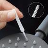 10Pcs Shower Cleaning Brush Bathroom Micro Nylon Brush Nozzle Anti-blocking Cleaning Tools Bathroom Accessories