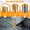 12Pcs Spot Weld Cutter Kit 3/8" 5/16" High Speed Steel Spot Weld Drill Bit with Cutter for Stainless Steel Iron & Aluminum Panel