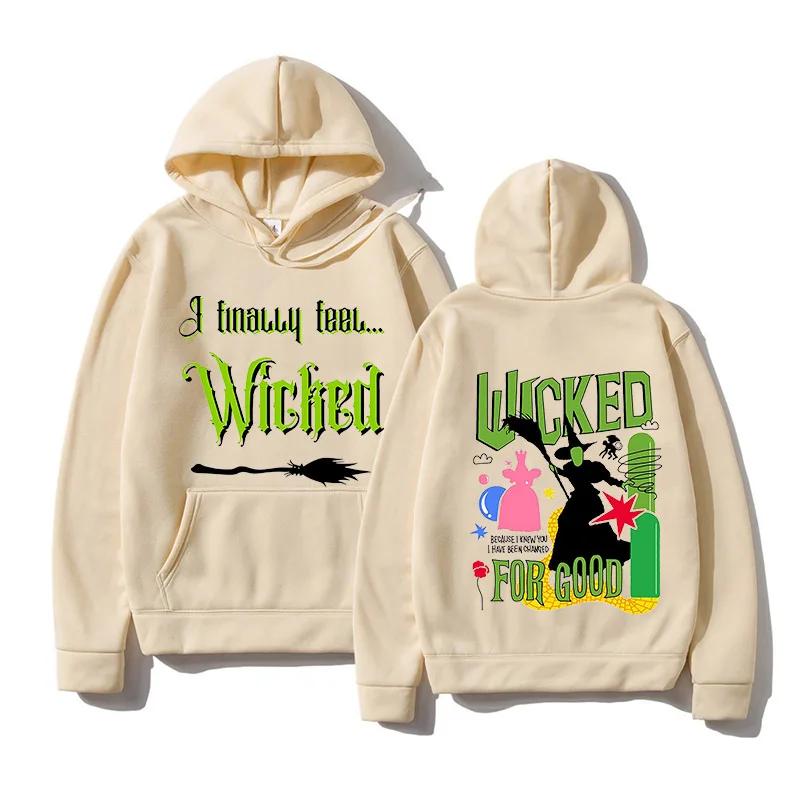 Hot Anime Changed For Good Wicked Fantasy Hoodie Harajuku Hip Hop Pullover Tops Sweatshirt Fans Gift Autumn Winter Fashion Tops