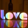 Valentine's Day Wedding Birthday Gift LED LOVE Night Light Valentine Gift For Girls Romantic Wedding Decor Bridesmaid Gifts