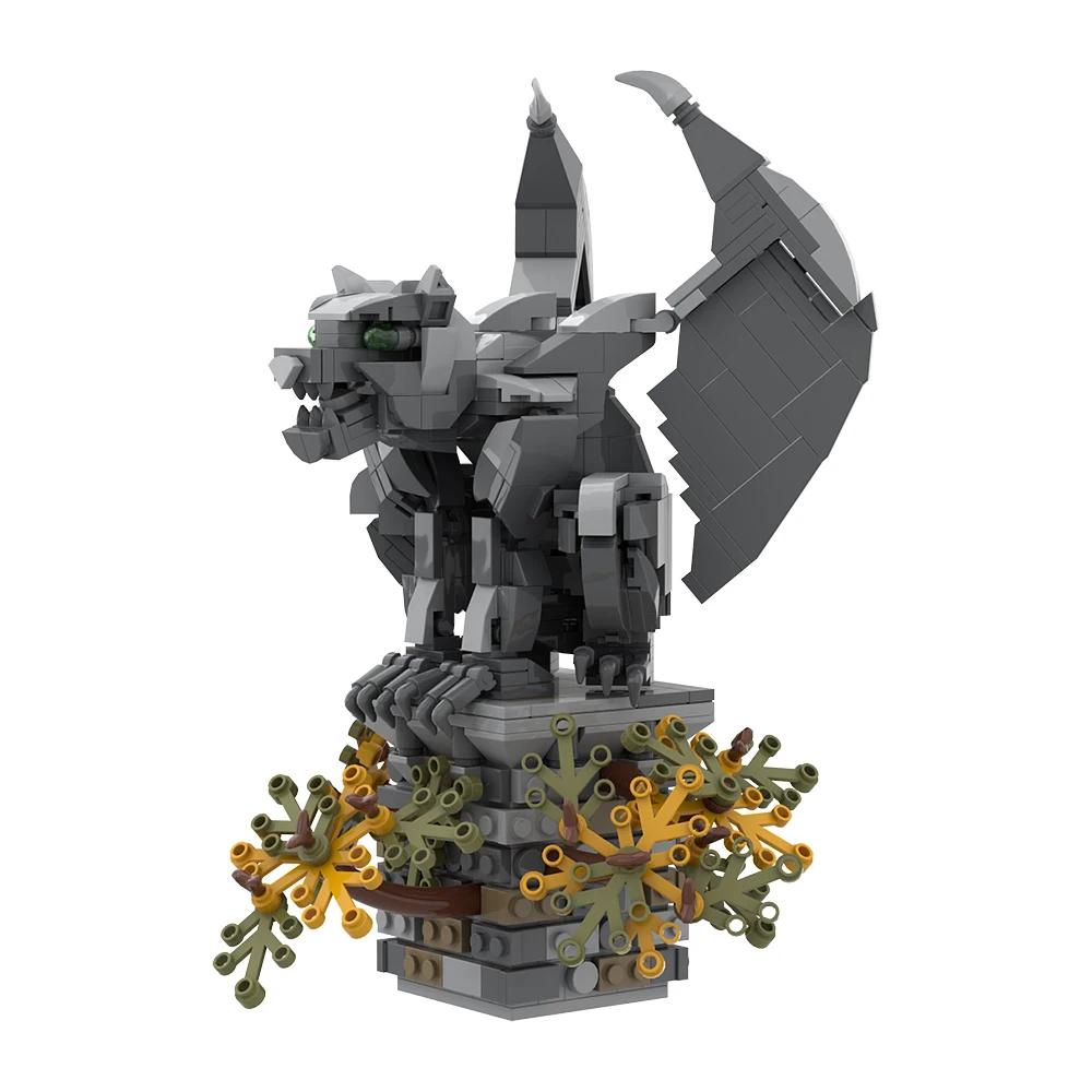 Gobricks MOC Mythical Creatures V: Gargoyle Bricks Block Toys Gift