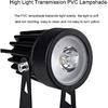 SUNLONG Solar-Powered Cast Aluminium Warm White LED Spotlight for Outdoor Garden Yard Landscape Tree Uplight Downlight