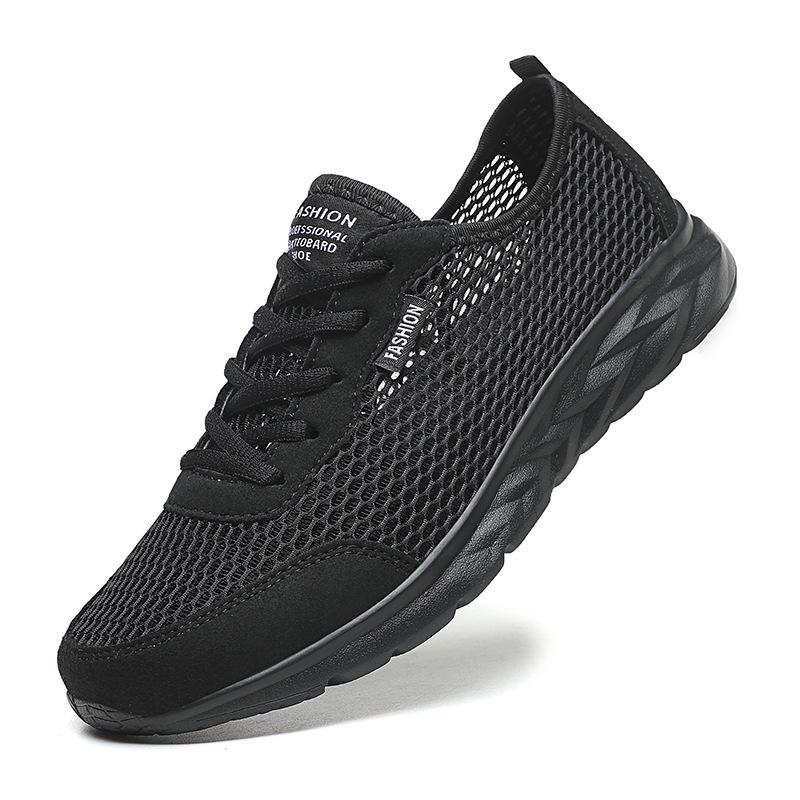 Men's Summer Breathable Mesh Sneakers - Lightweight, Soft Sole Casual Shoes