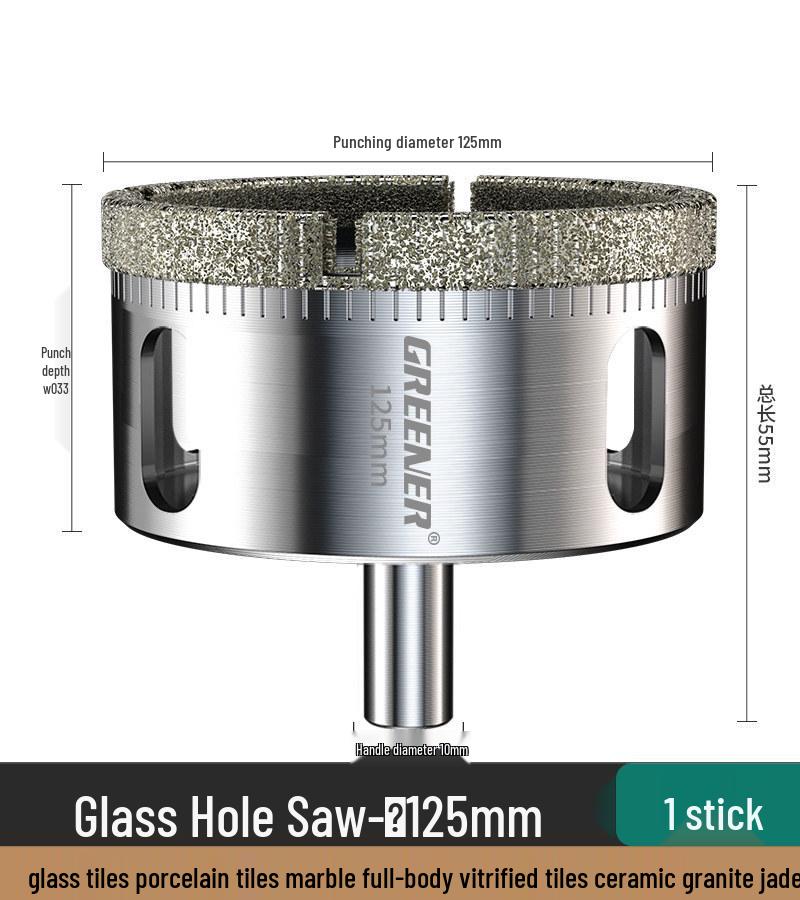 Green Forest Diamond Drill Bit for Tiles, Glass & Marble