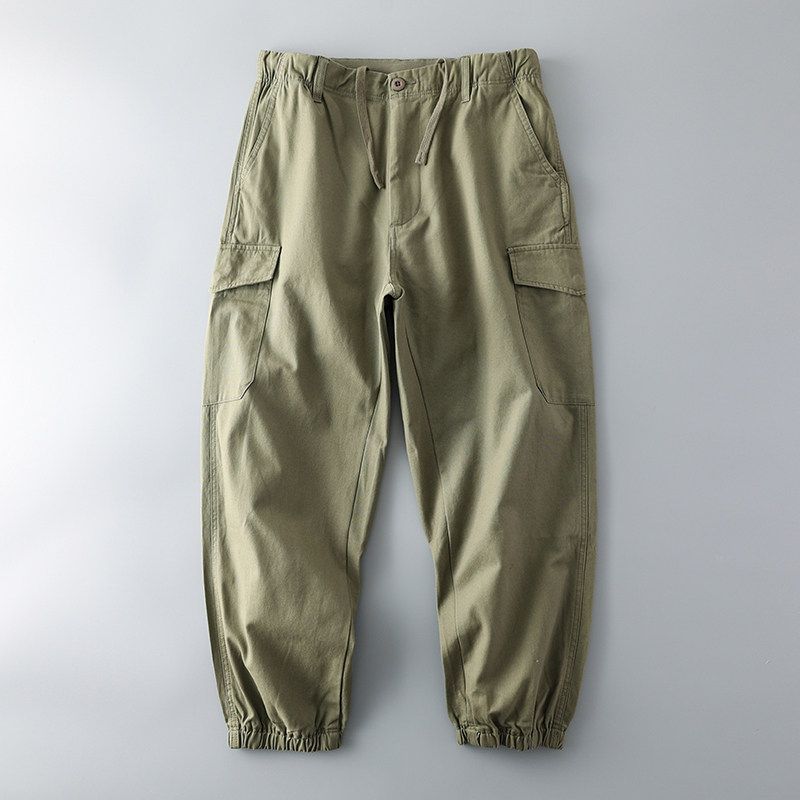More than Trendy Bags Casual Export Export Ankle Length Cargo Pants Army Green S