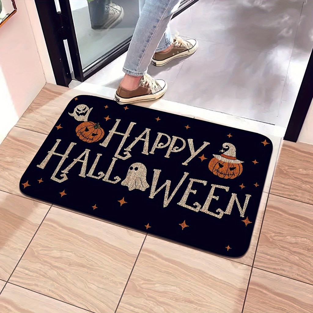 Happy Halloween Welcome Door Mats Room Decor Kitchen Hallway Balcony Rugs Bedroom Door Mat Entrance Doormat Halloween Decor