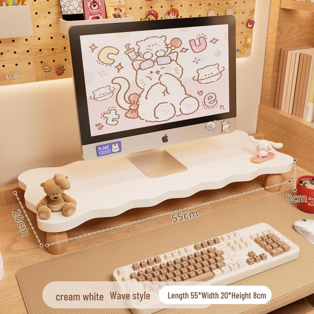 Desktop Monitor Stand & Keyboard Bracket