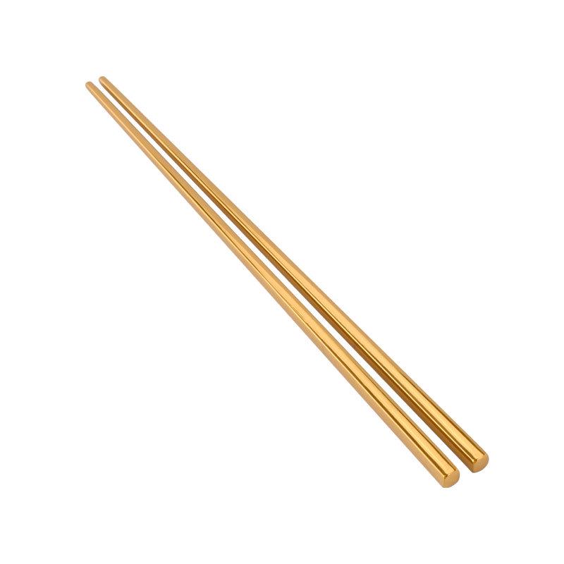Non-Slip Insulated Stainless Steel Chopsticks for Hot Pot & BBQ