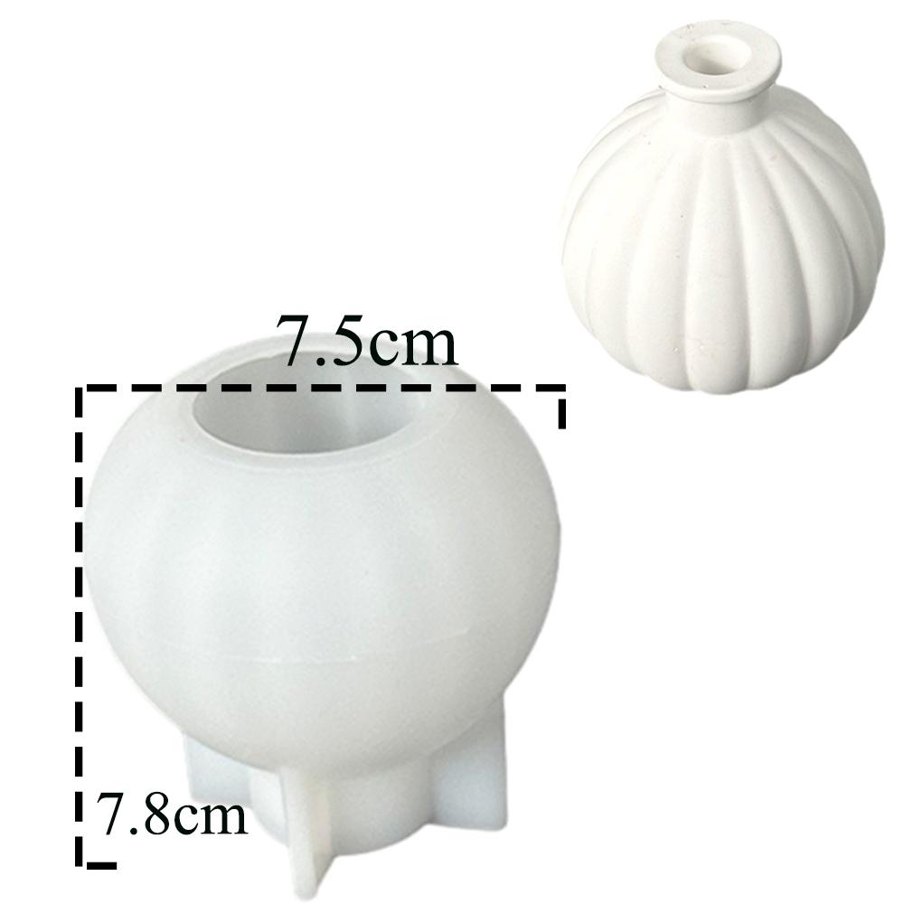 DIY Vases Silicone Mold Pottery Cement Planter Crafts Molds Crystal Epoxy Resin Plaster Concrete Flower Pot Mould Home Decor