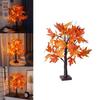 Indoor Led Maple Tree Lamp With 24 Leds For Christmas Thanksgiving Party Home Decoration