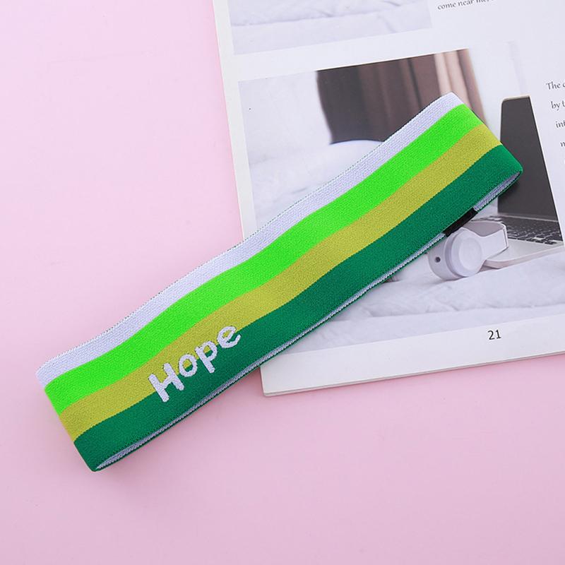 Sportovní čelenky Jednobarevné Elastické gumičky do vlasů Běh Fitness Jóga Čelenky do vlasů Pružné Make-up Vlasové doplňky