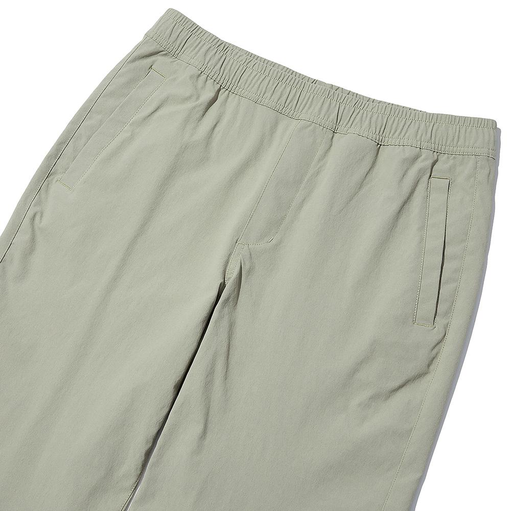 Intercrew All-Elastic Straight Stretch Pants Beige Itz1Pl05Abe