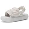 Kappa Outdoor Velcro Thick Sole Beach Shoes Sports Sandals Unisex Sandals Gray White K0DX5LL20-133